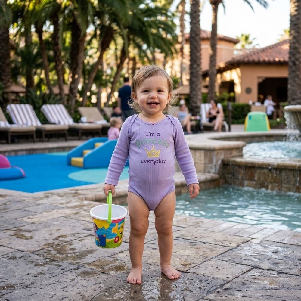 Child of Mine by Carter's Baby Girls "Princess Everyday" Bodysuit 9-12M